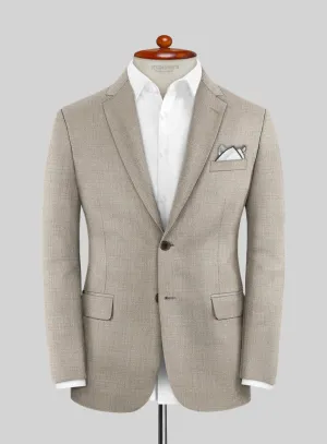 Lanificio Zegna Trofeo Light Brown Wool Jacket
