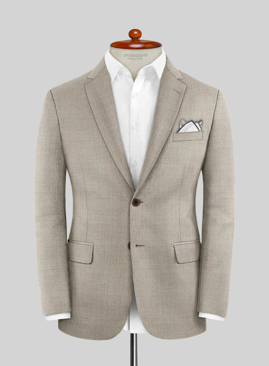 Lanificio Zegna Trofeo Light Brown Wool Jacket