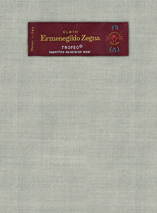 Lanificio Zegna Trofeo Light Gray Wool Jacket