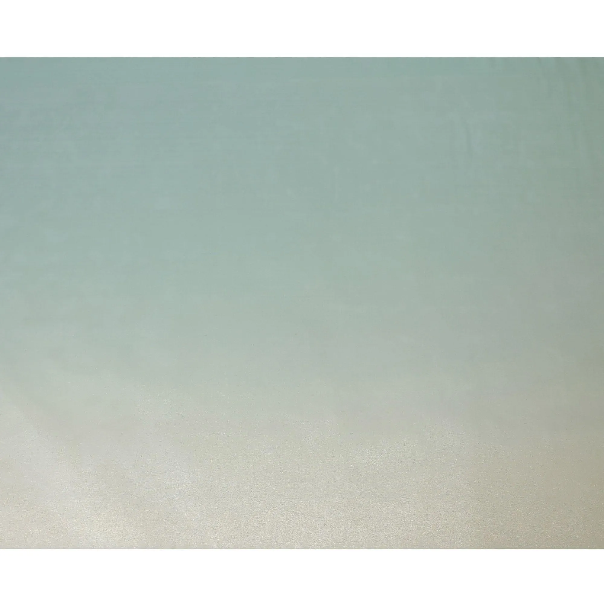 Laurel green to light teal blue premium pure silk lame fabric in ombre design-D13549