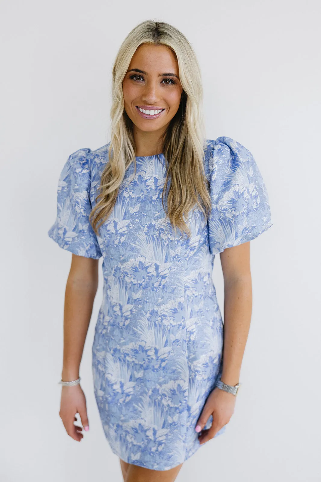 Lelani Mini Dress - Blue