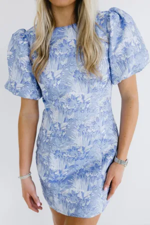 Lelani Mini Dress - Blue