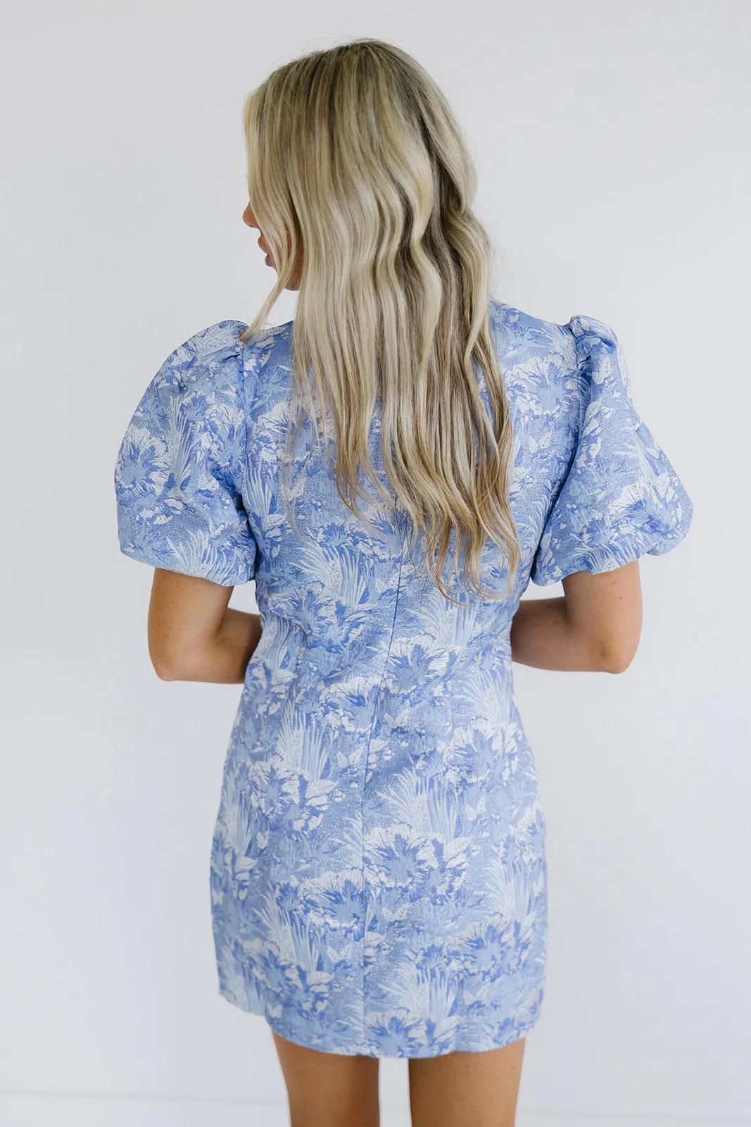 Lelani Mini Dress - Blue