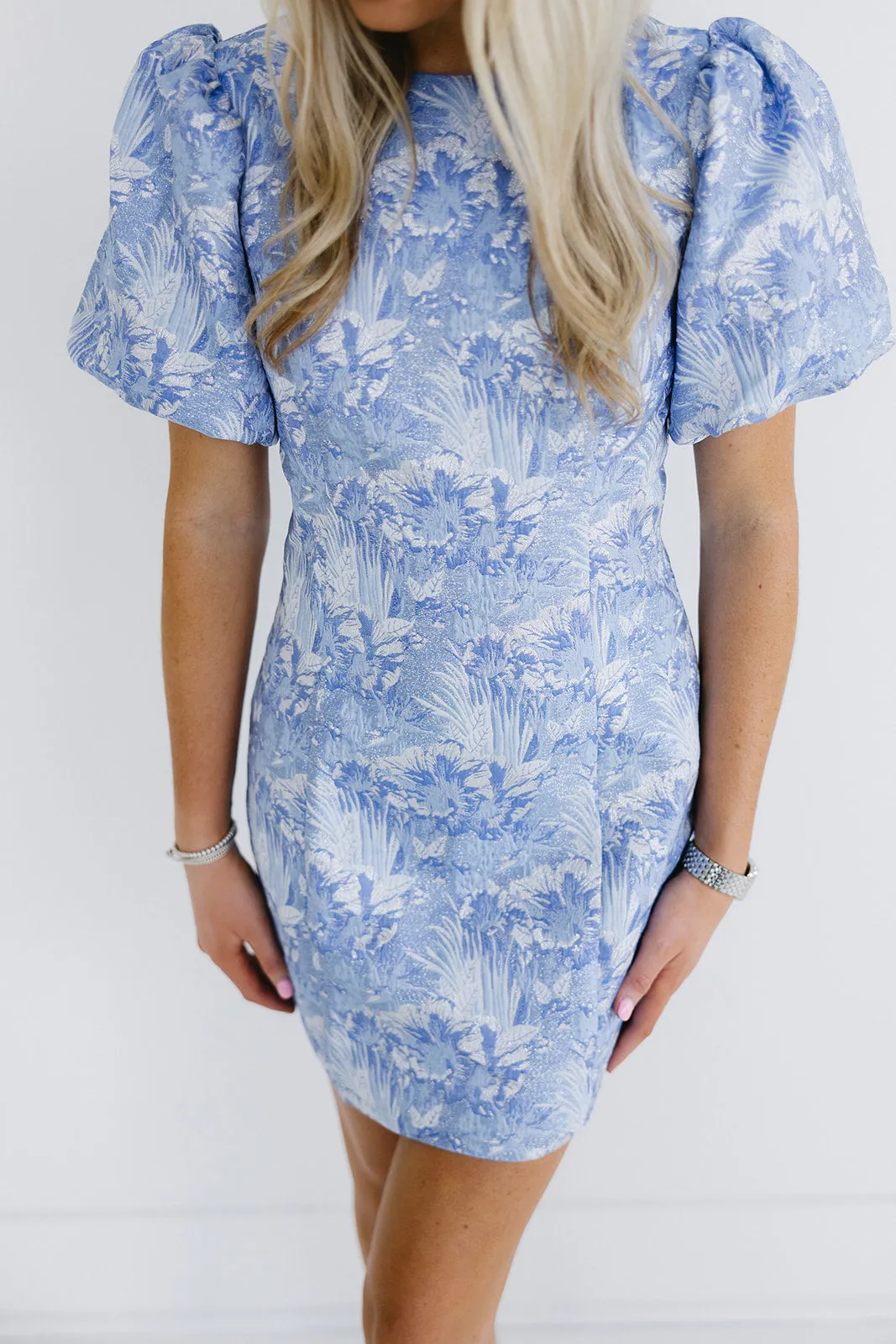Lelani Mini Dress - Blue