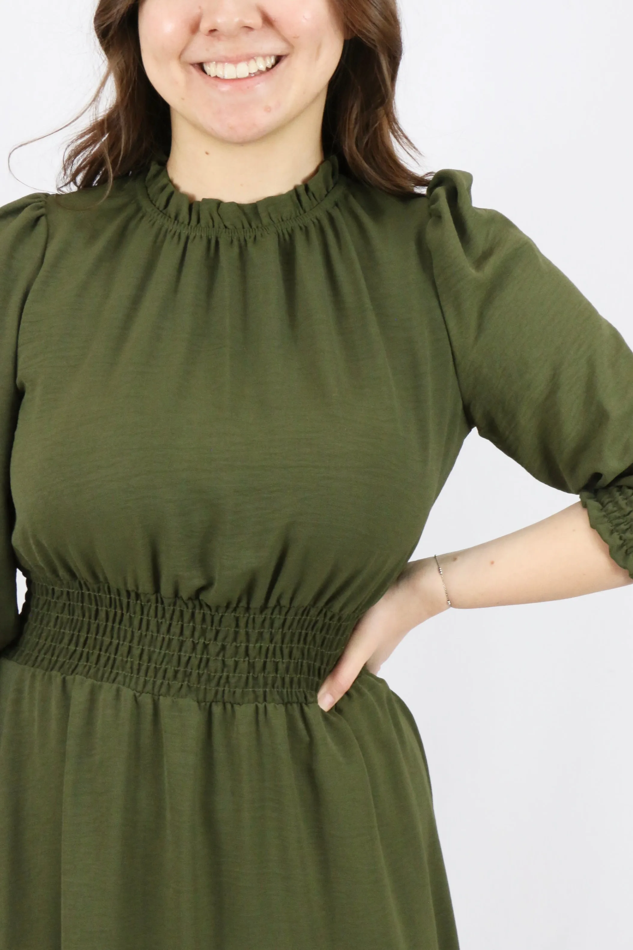 Lexie Dress - Olive