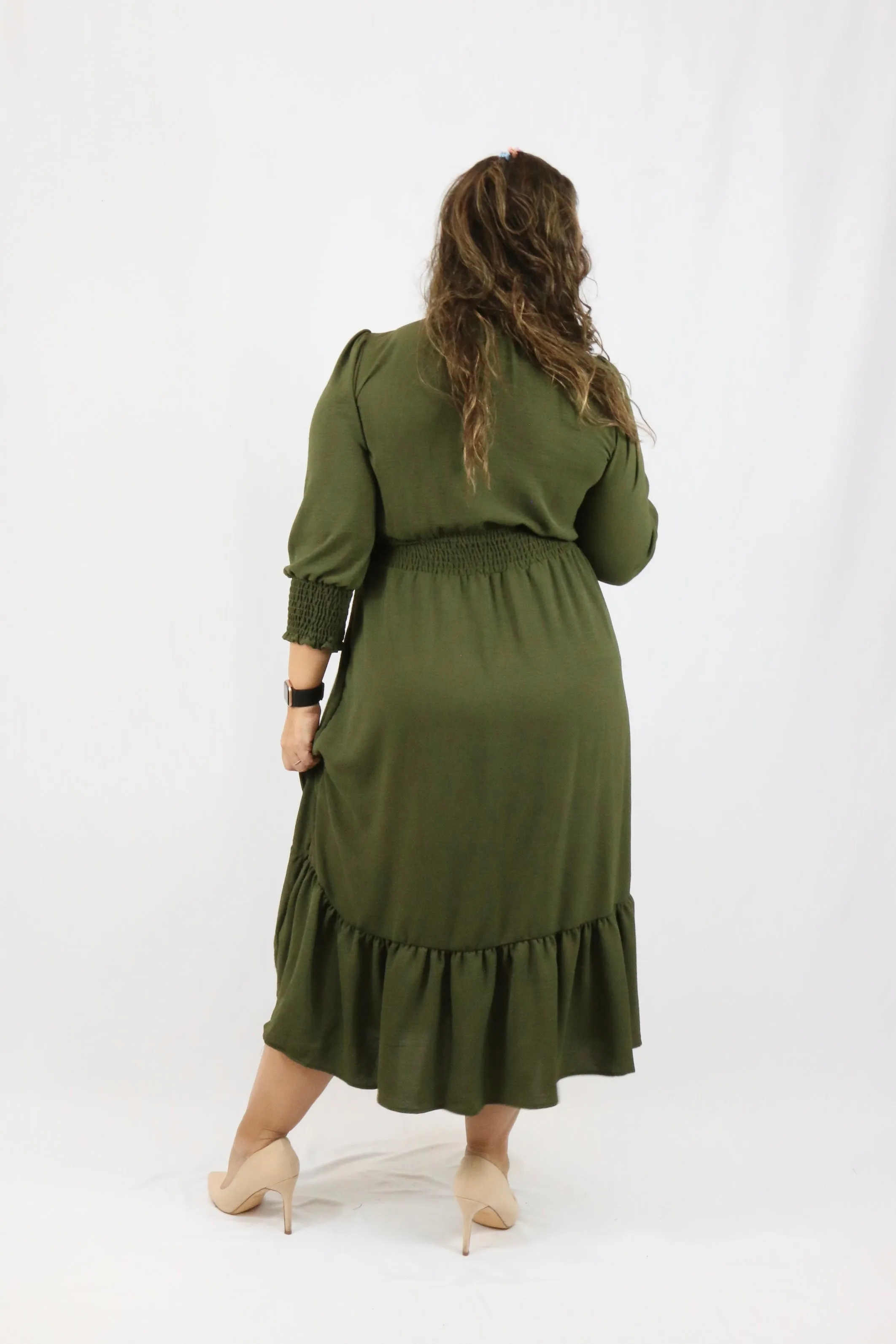 Lexie Dress - Olive
