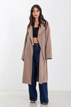 LONG LIGHTWEIGHT TRENCH COAT