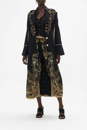 LONG MILITARY COAT THE NIGHT IS NOIR