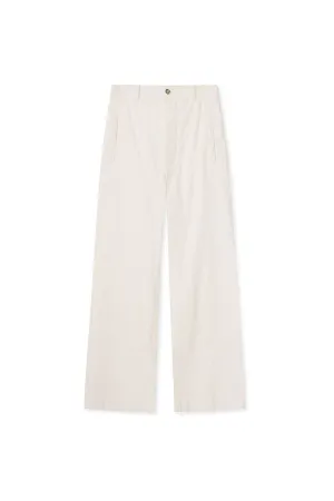 Lucie Pants - Corduroy - White