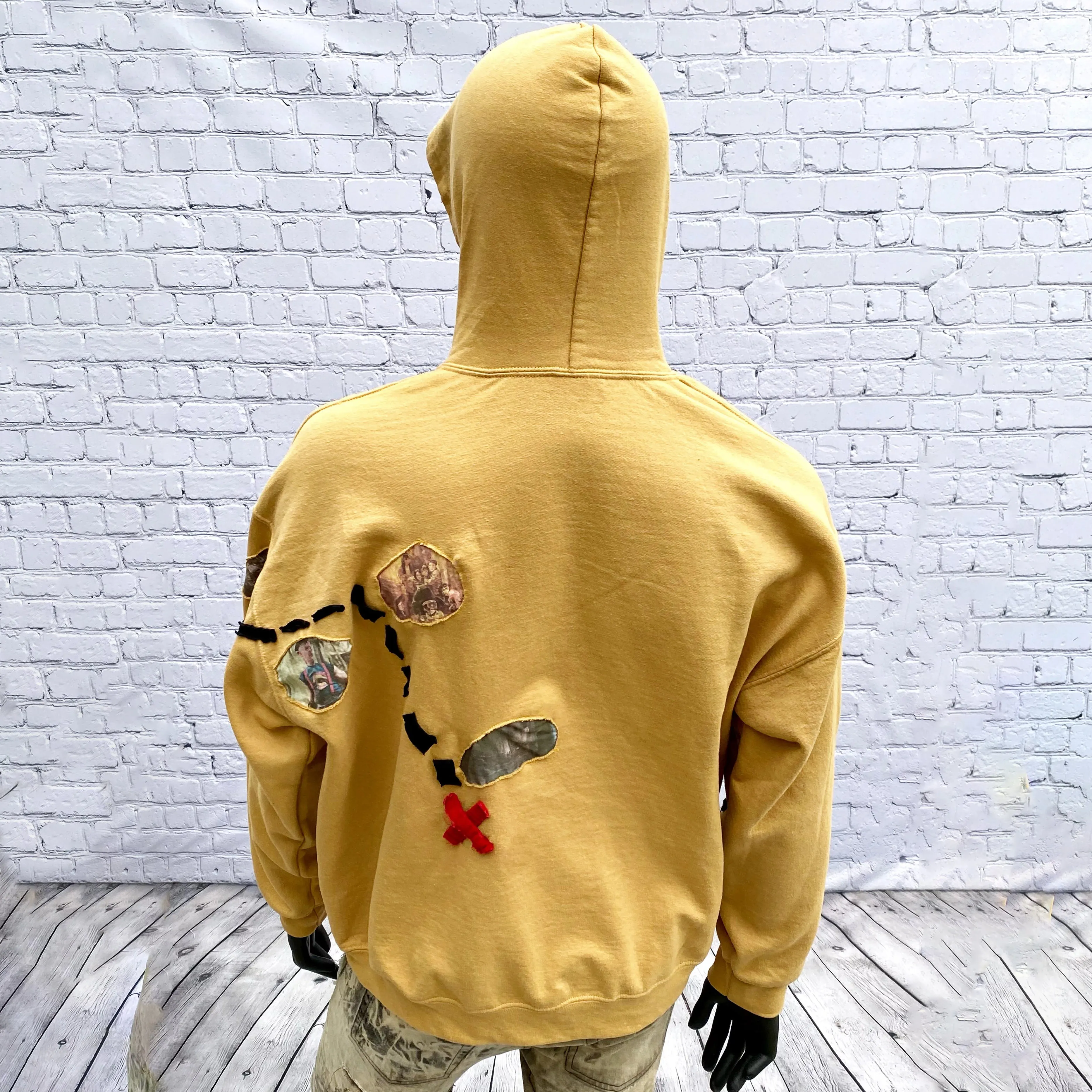 Men's long sleeve street style loose hoodie