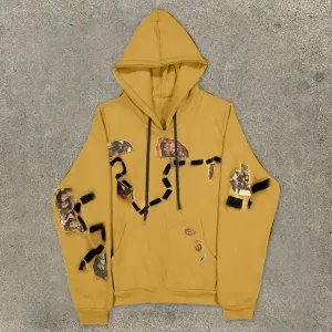 Men's long sleeve street style loose hoodie