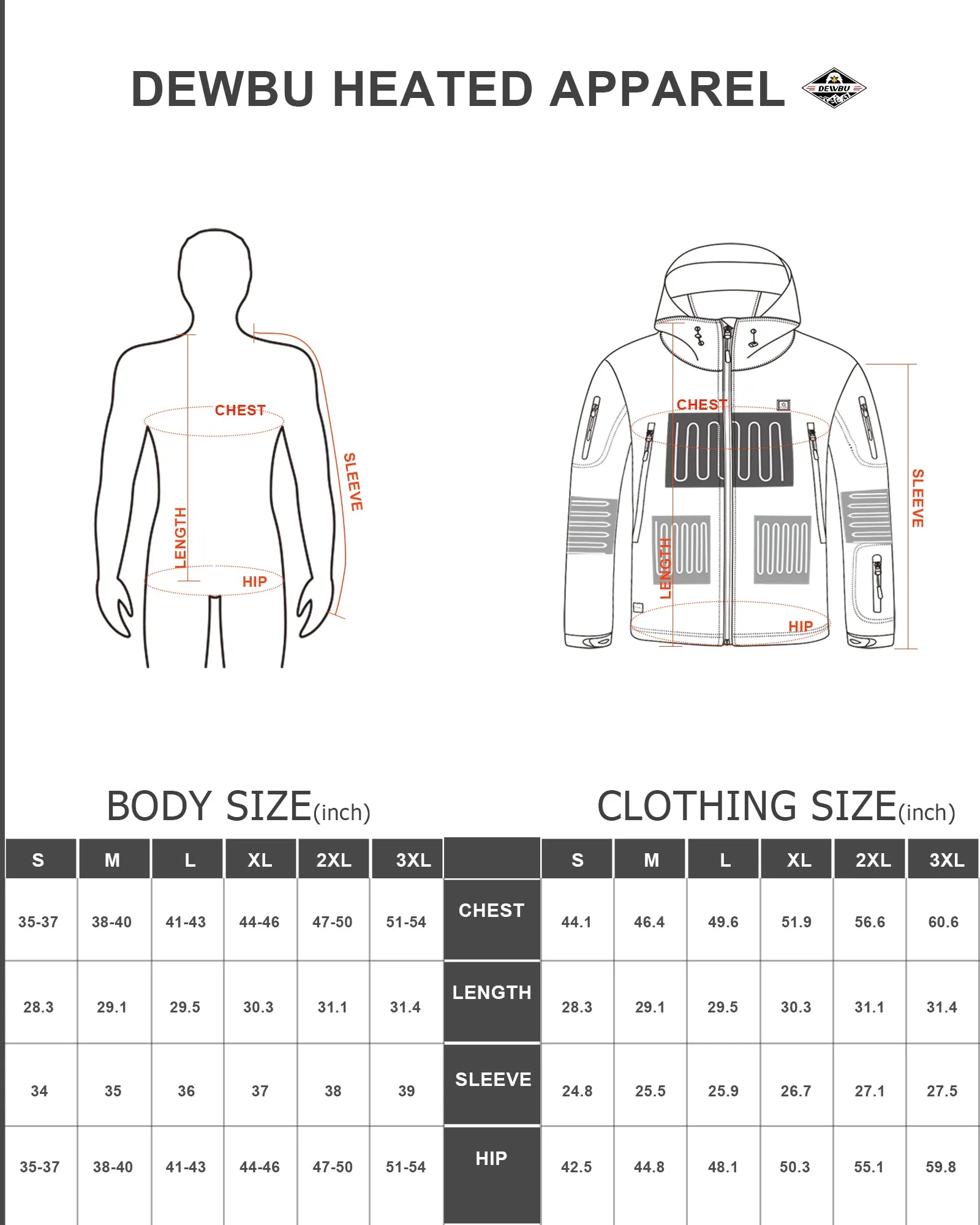 Men's Polar Fleece Heated Jacket With 12V Battery Pack - Grey
