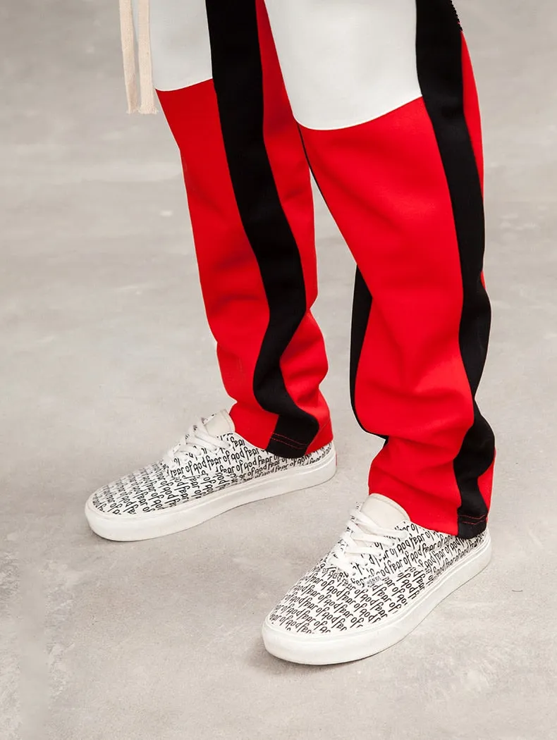 Men's Spring Cotton Elastic Waist Multicolor Sweatpants
