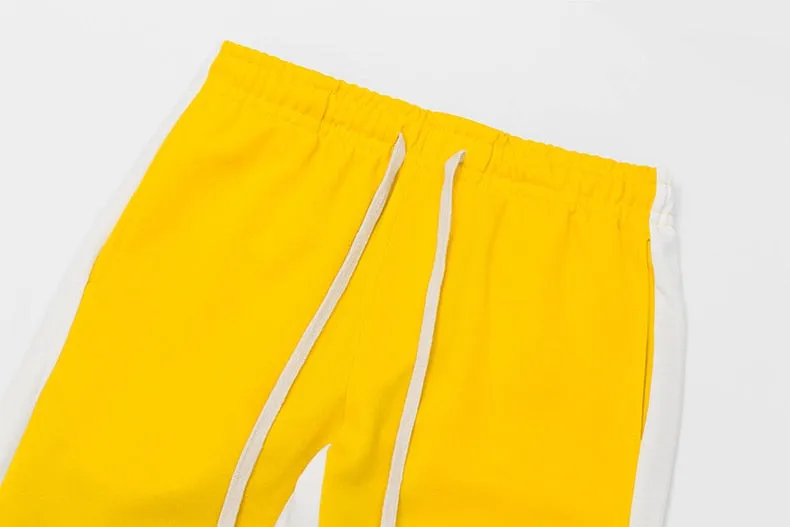 Men's Spring Cotton Elastic Waist Multicolor Sweatpants