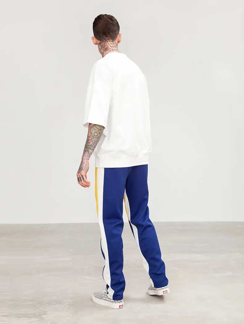 Men's Spring Cotton Elastic Waist Multicolor Sweatpants
