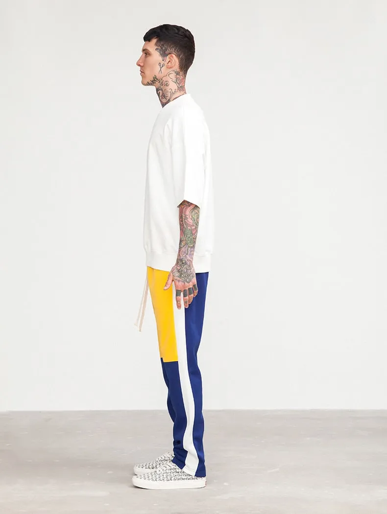 Men's Spring Cotton Elastic Waist Multicolor Sweatpants