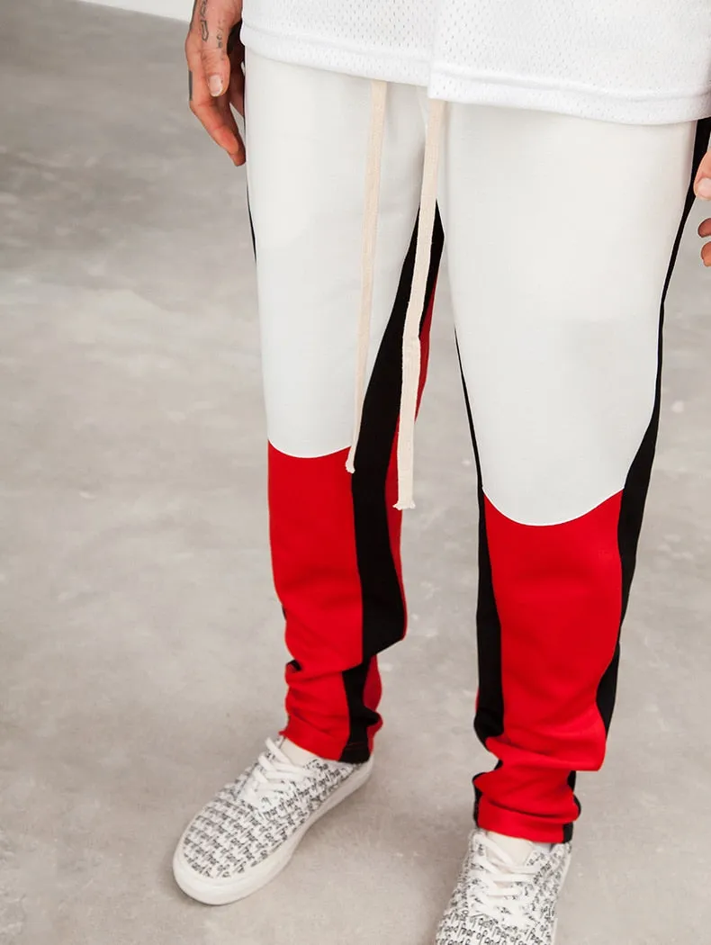 Men's Spring Cotton Elastic Waist Multicolor Sweatpants