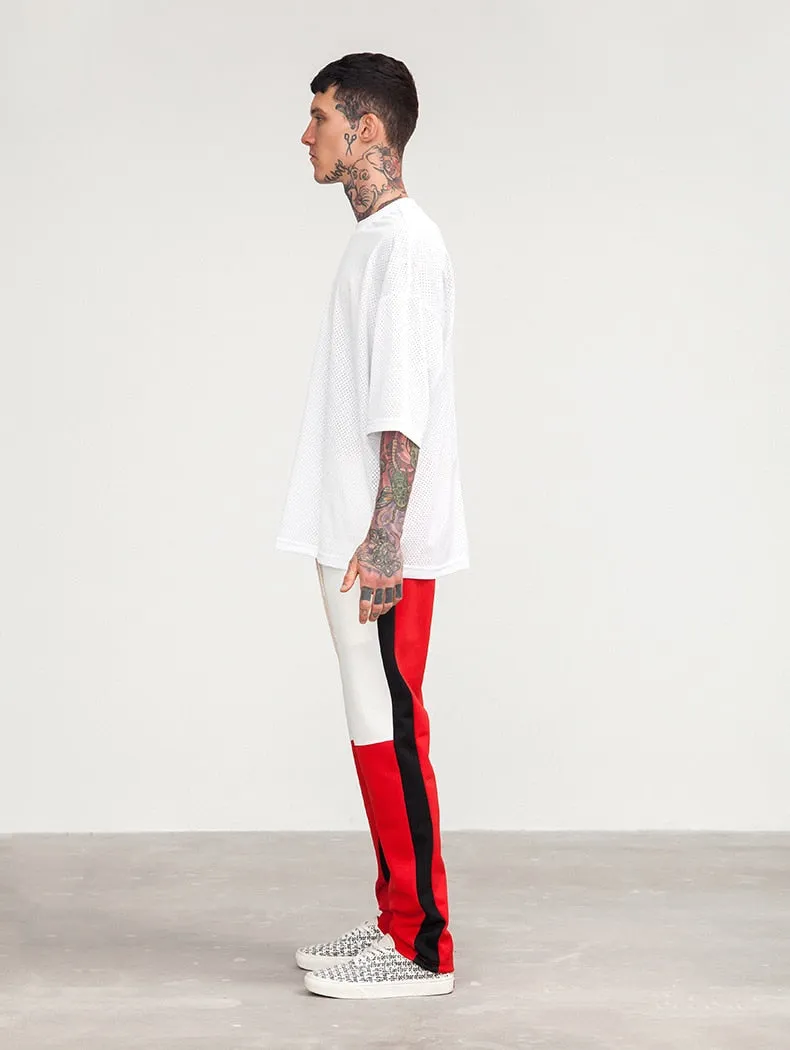 Men's Spring Cotton Elastic Waist Multicolor Sweatpants