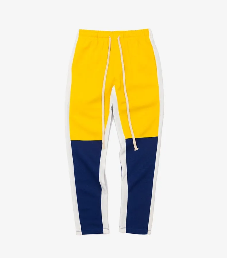 Men's Spring Cotton Elastic Waist Multicolor Sweatpants