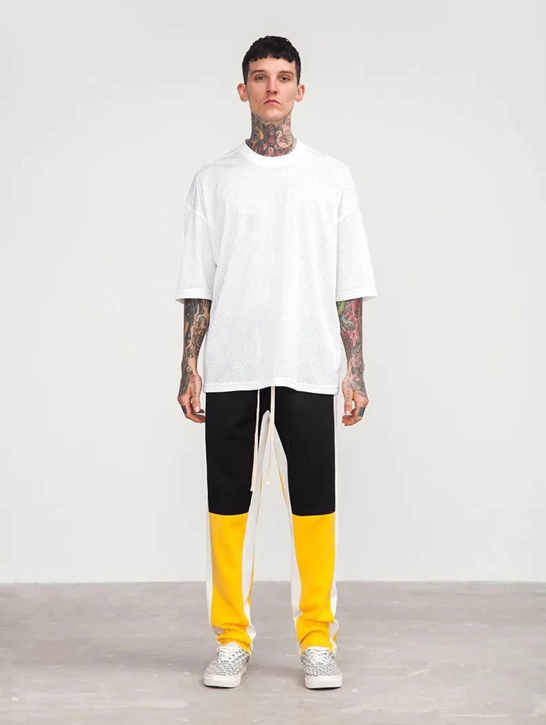 Men's Spring Cotton Elastic Waist Multicolor Sweatpants