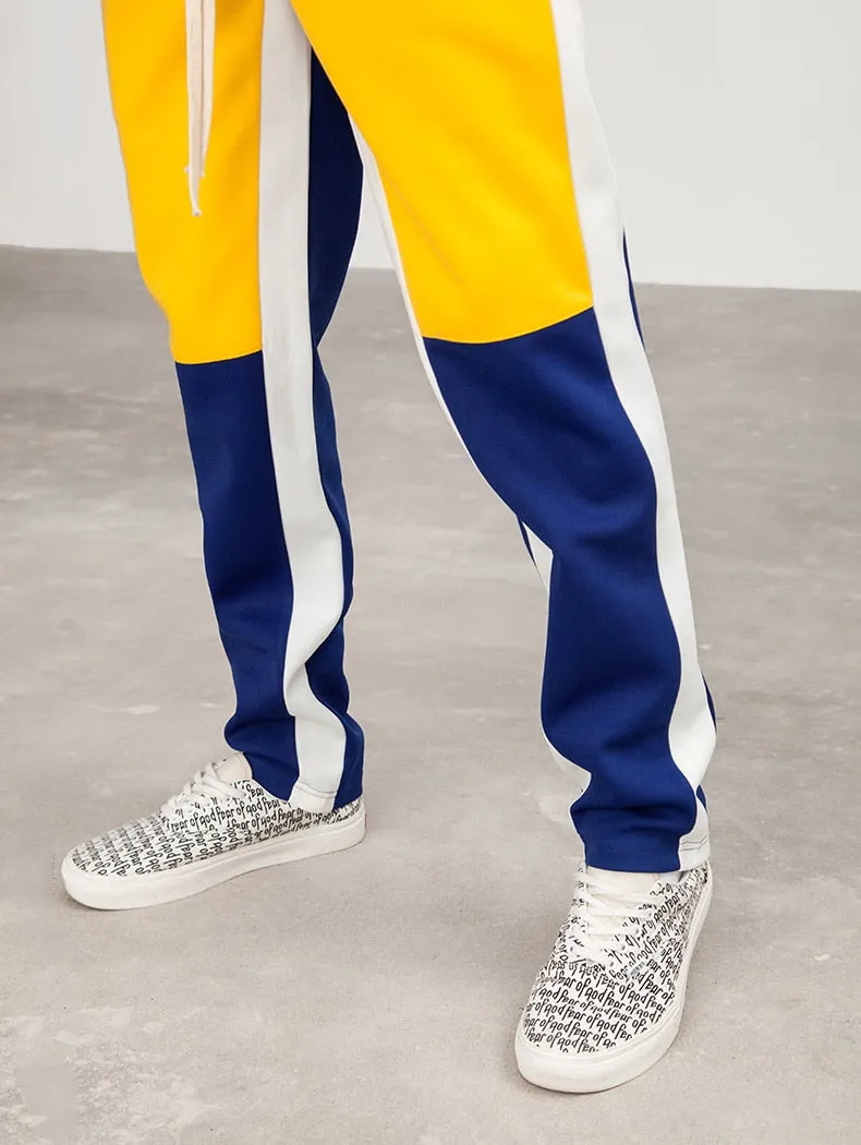 Men's Spring Cotton Elastic Waist Multicolor Sweatpants