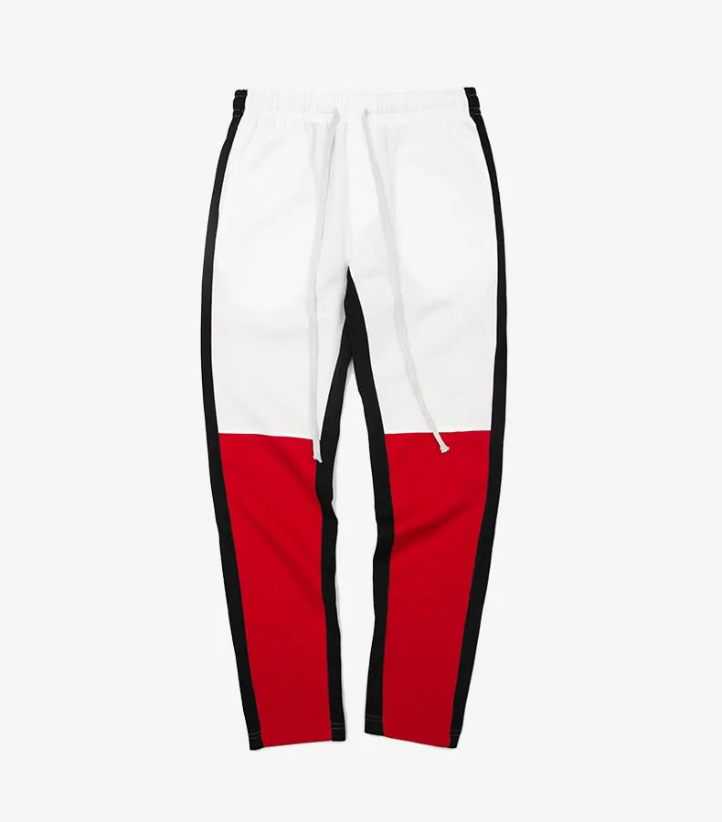 Men's Spring Cotton Elastic Waist Multicolor Sweatpants