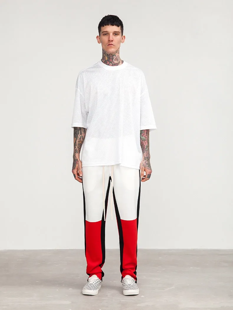 Men's Spring Cotton Elastic Waist Multicolor Sweatpants
