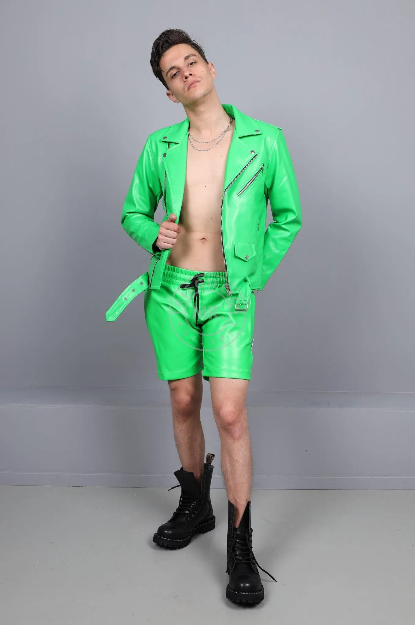 MR. Trackshort - Neon Green