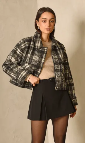 Nate Zip Front Cozy Jacket
