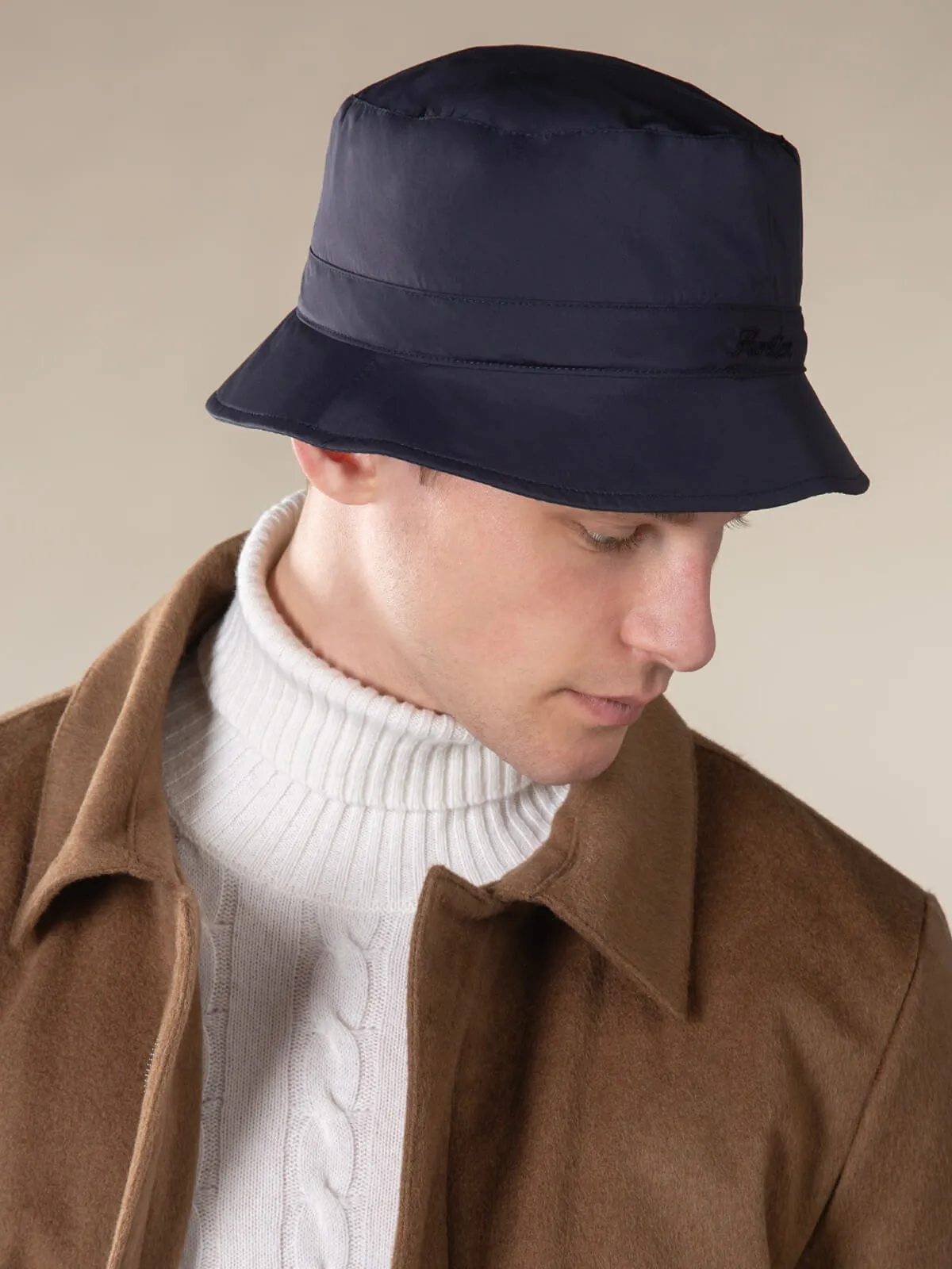 Navy Bucket Hat