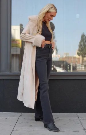 NEW!! The Penny Lane Fur Coat in Beige by Show Me Your Mumu