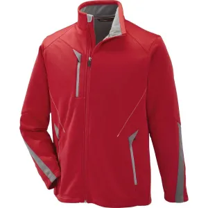North End Men's Olympic Red Escape Bonded Fleece Jacket