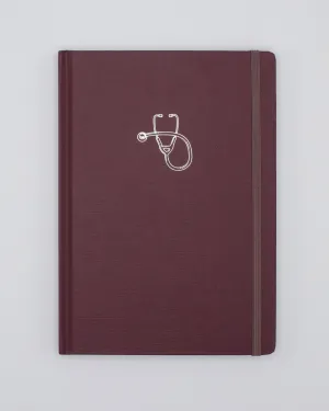 Nursing A5 Hardcover Notebook - Dotted Lines