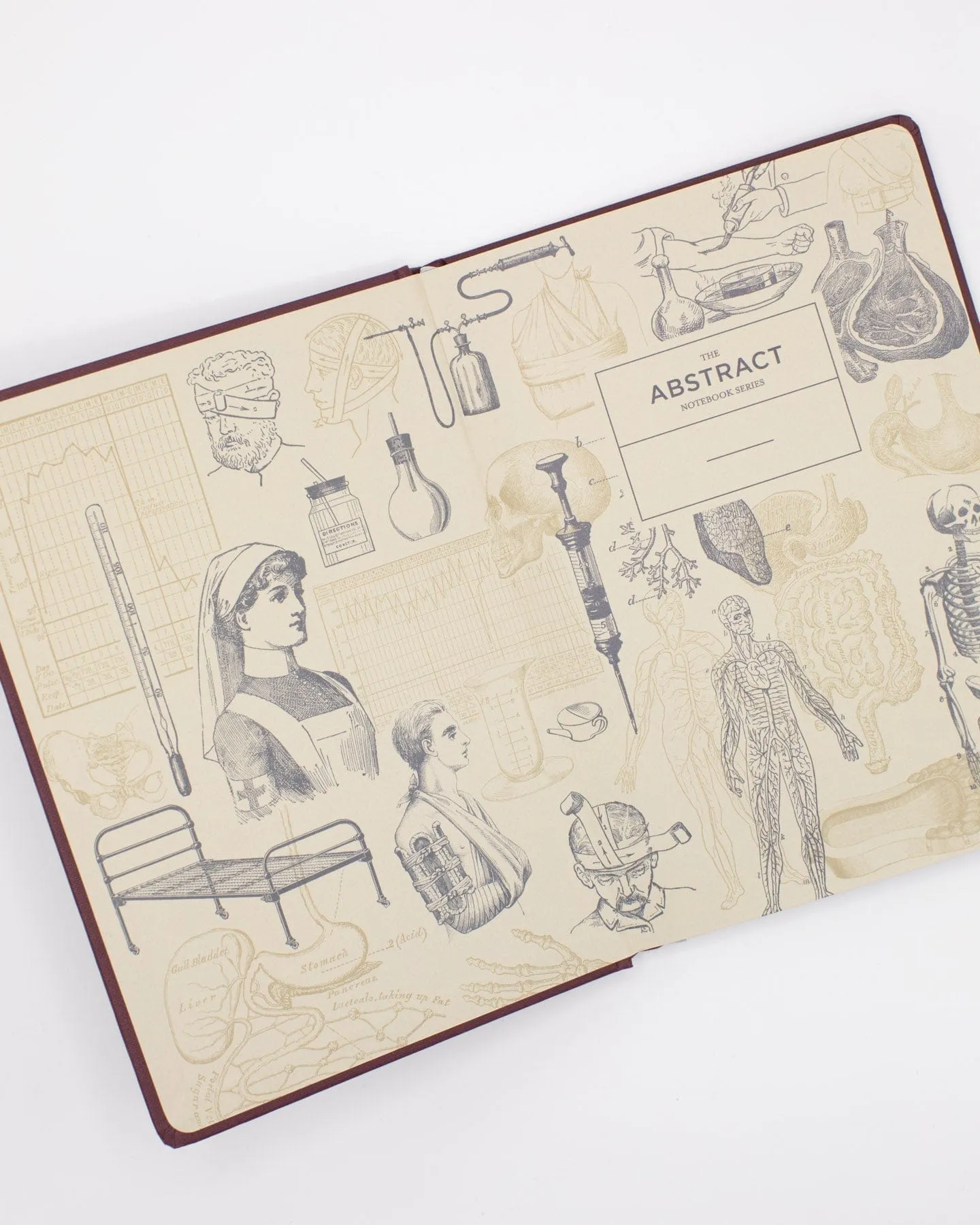 Nursing A5 Hardcover Notebook - Dotted Lines