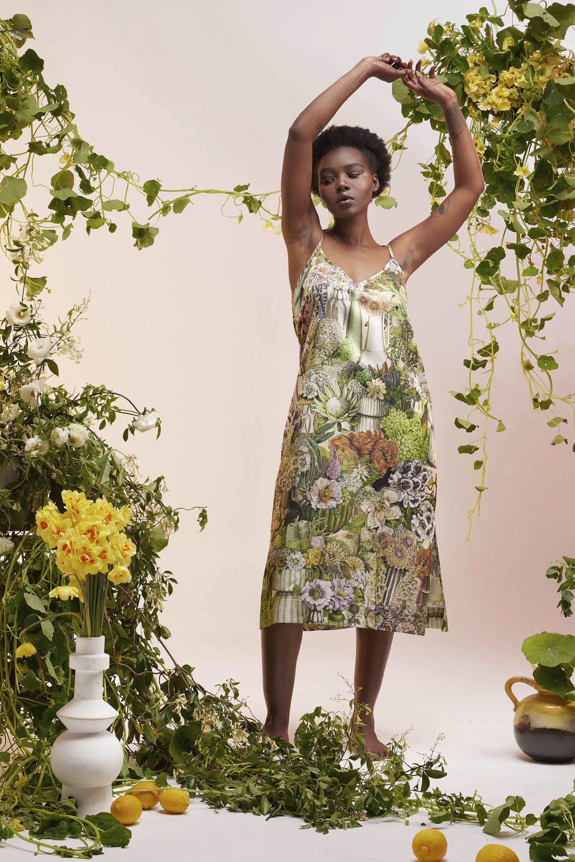 OBUS X Sam Michelle Slip Dress