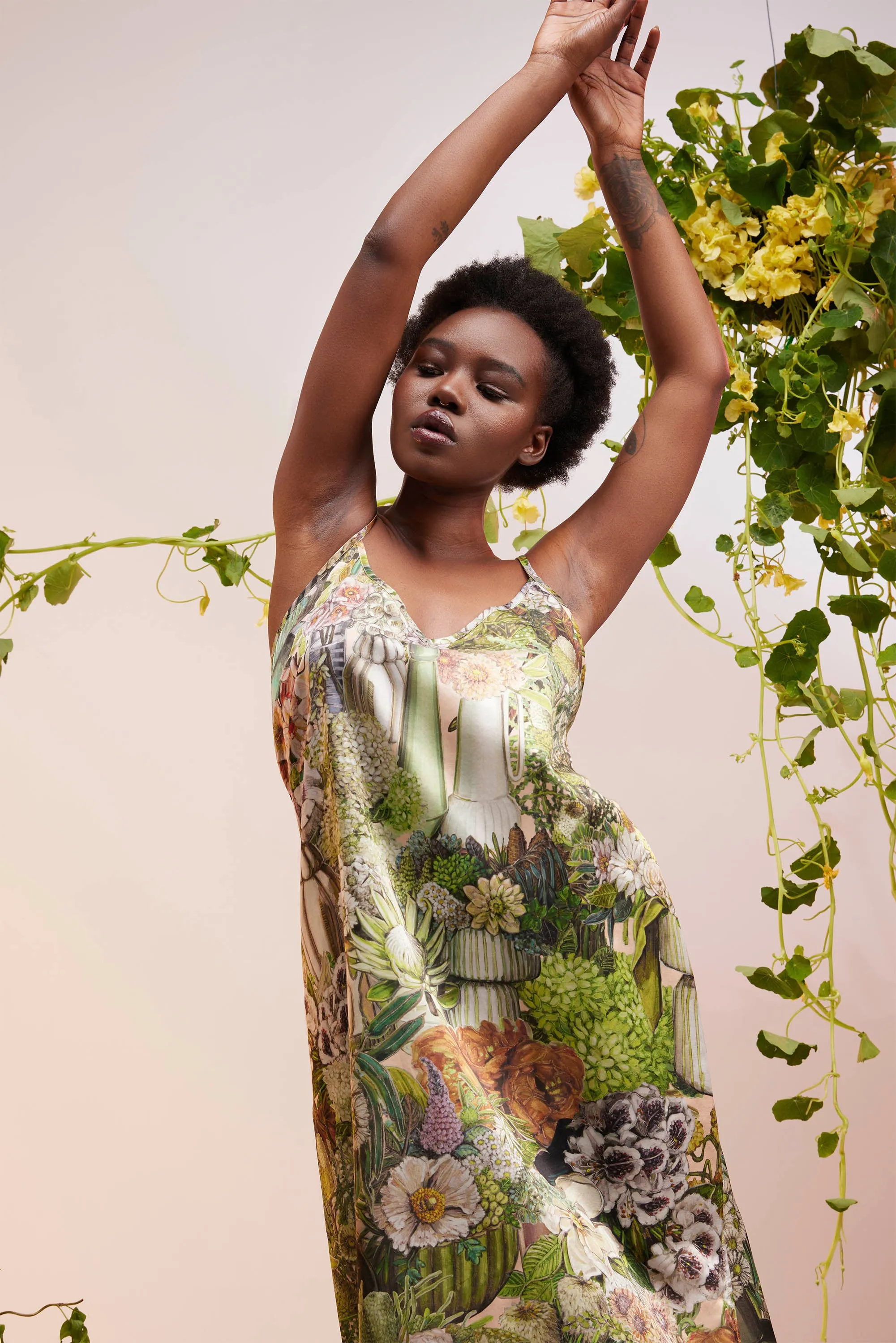 OBUS X Sam Michelle Slip Dress