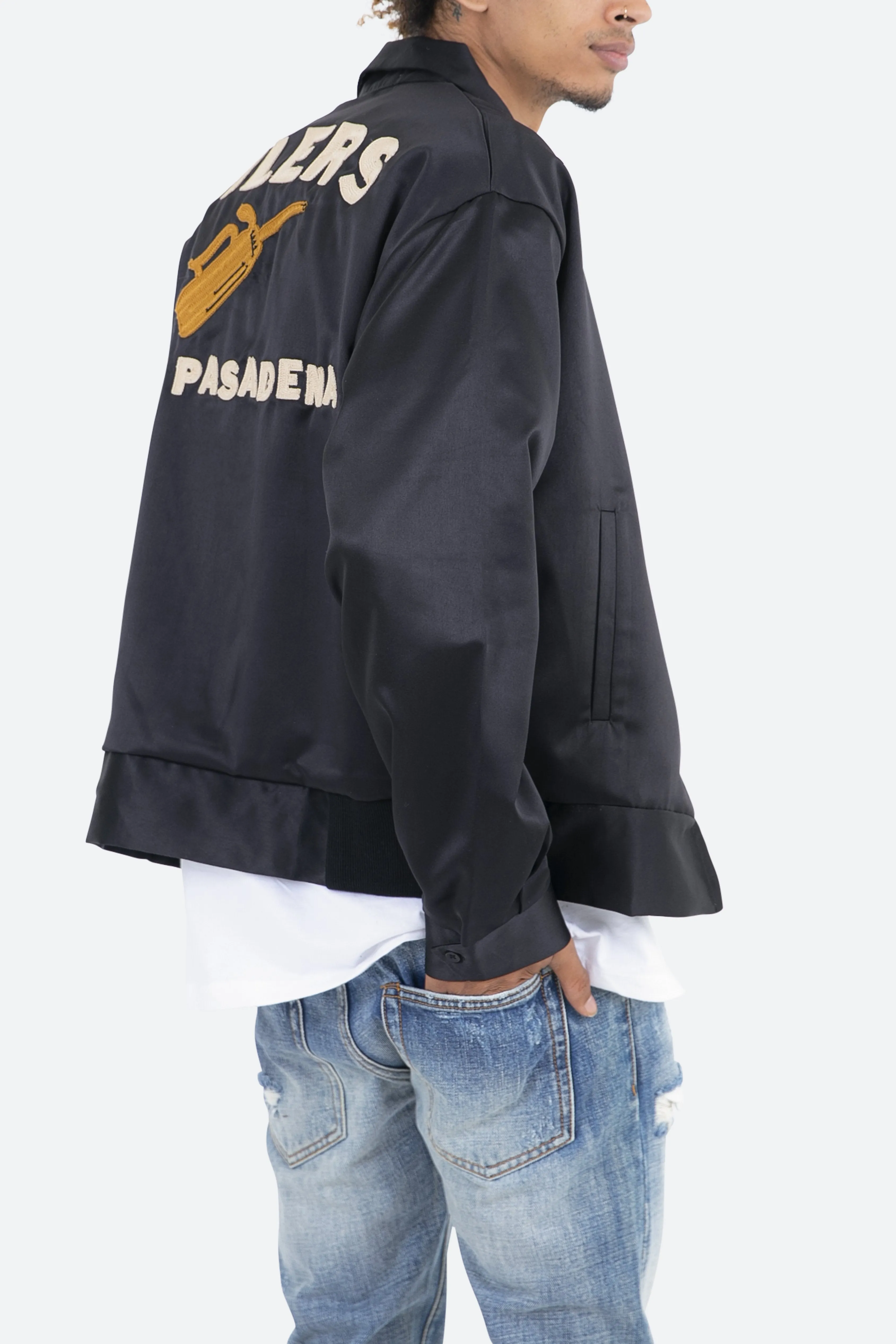 Oilers Lightweight Jacket - Black