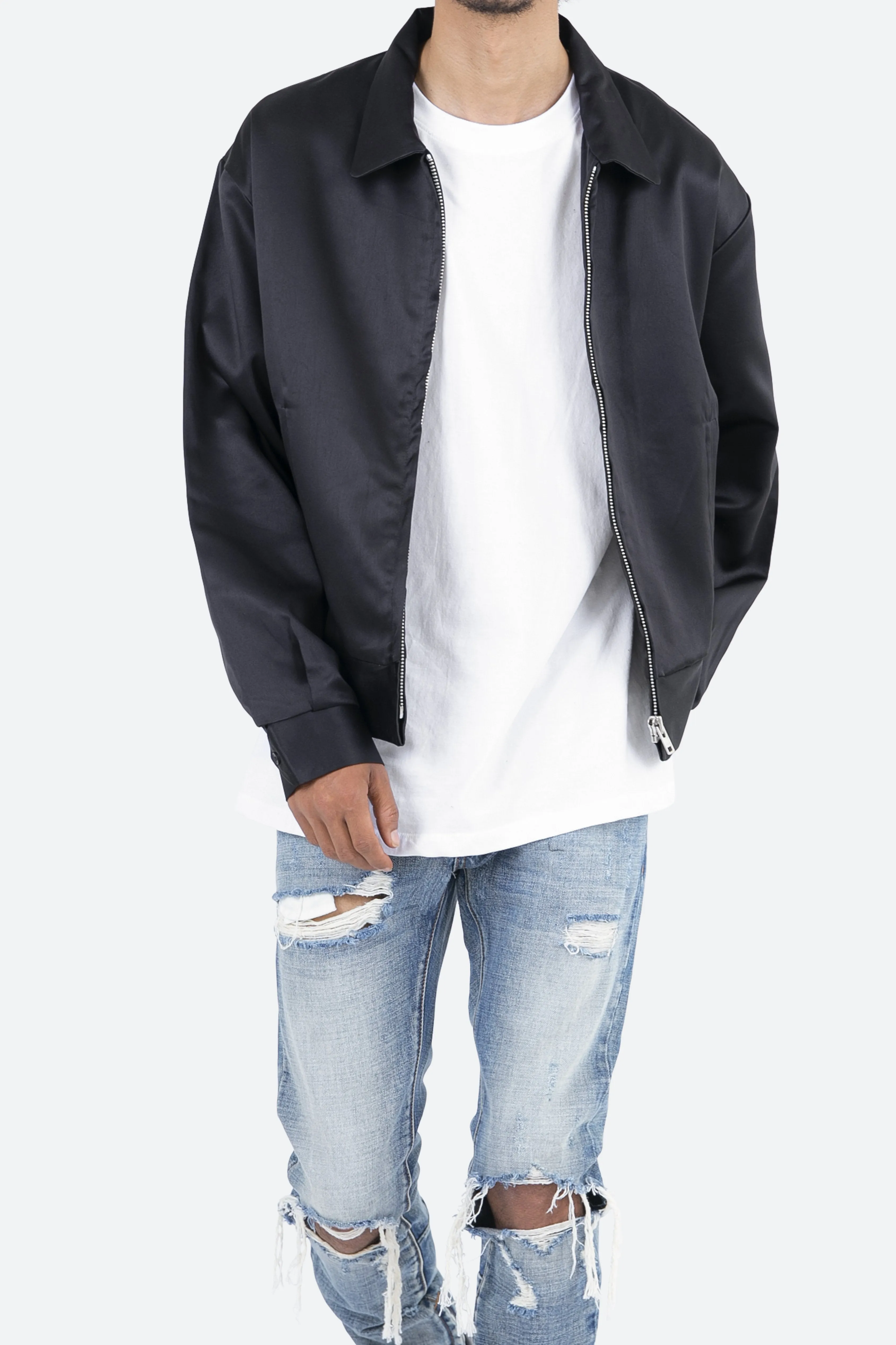 Oilers Lightweight Jacket - Black
