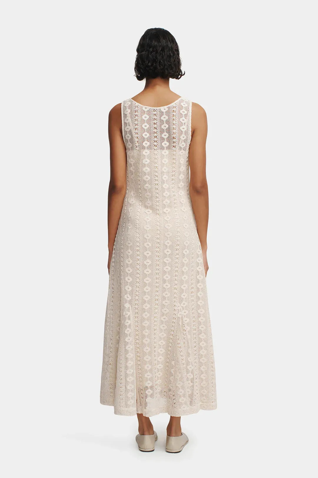 Olive Midi Dress Natural
