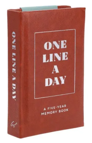 One Line a Day - Vegan Leather