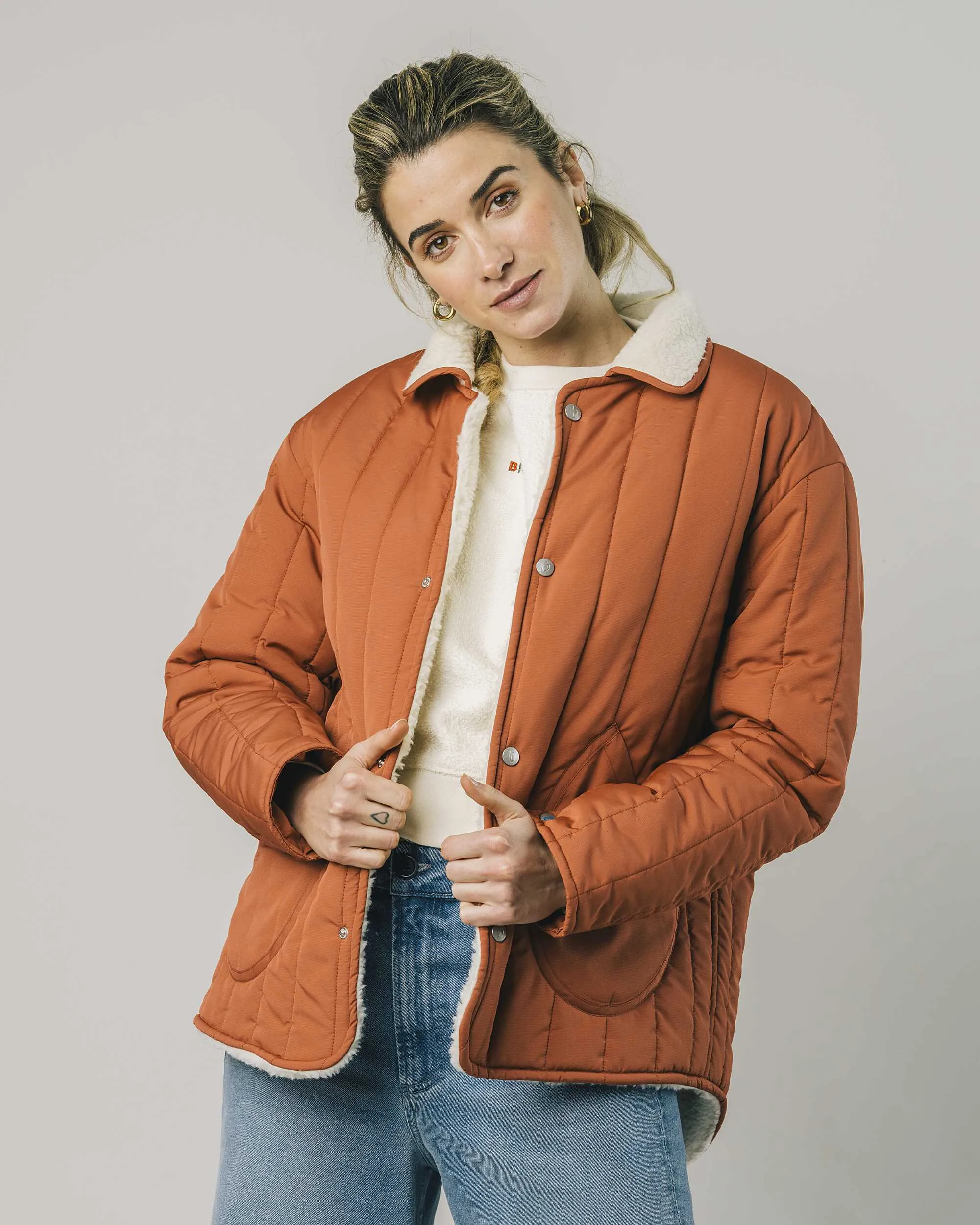 Padded Jacket Burnt Orange