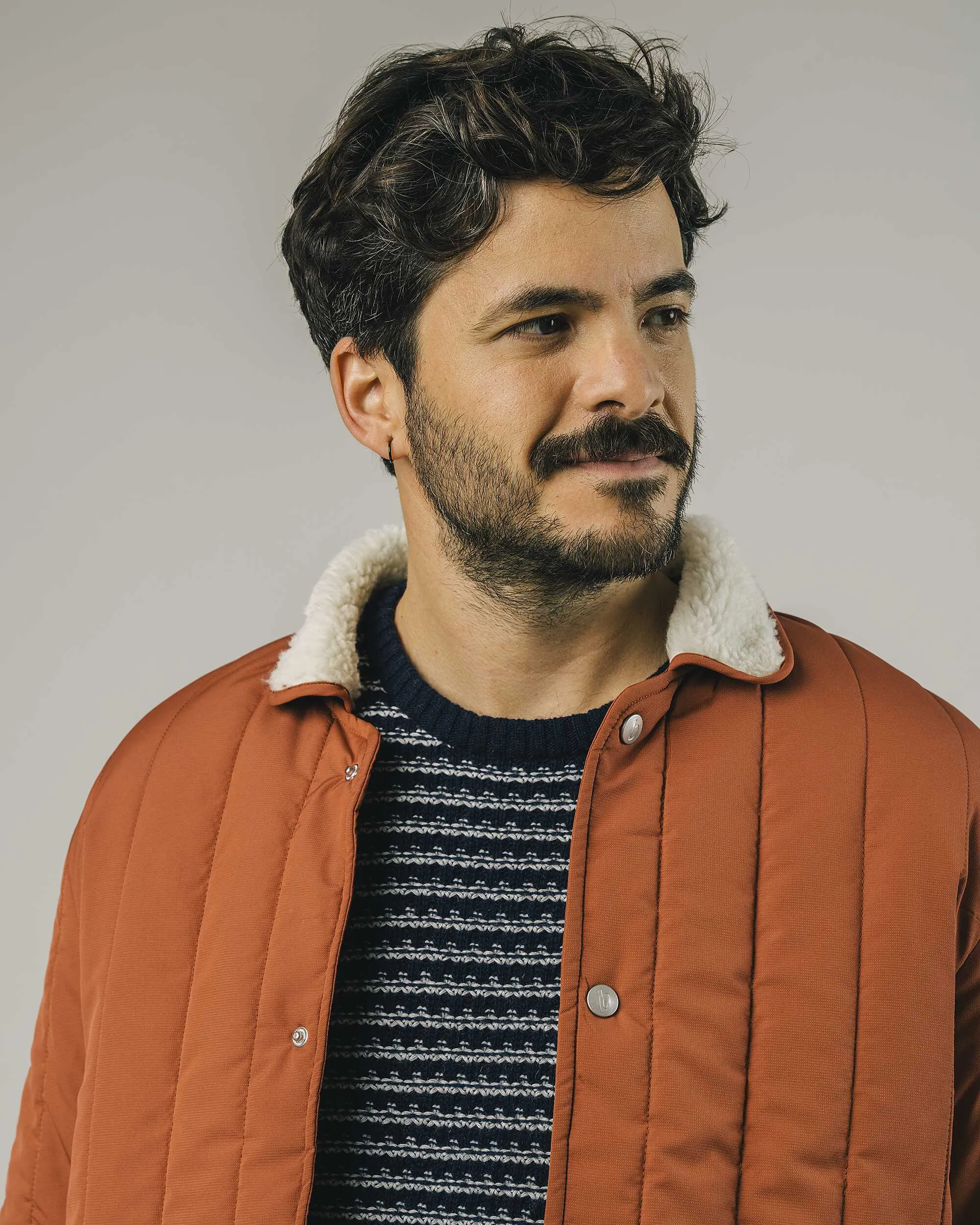 Padded Jacket Burnt Orange