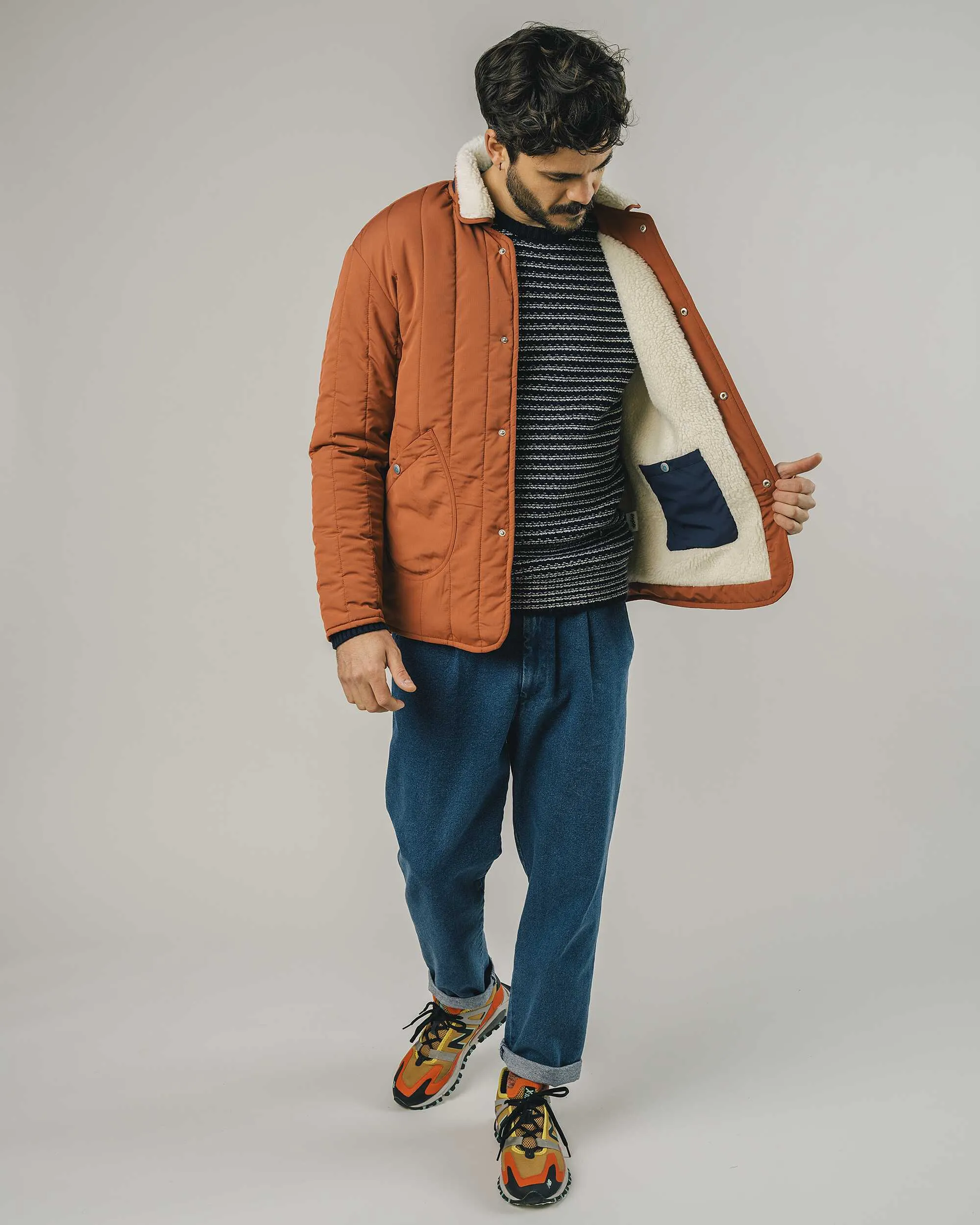 Padded Jacket Burnt Orange