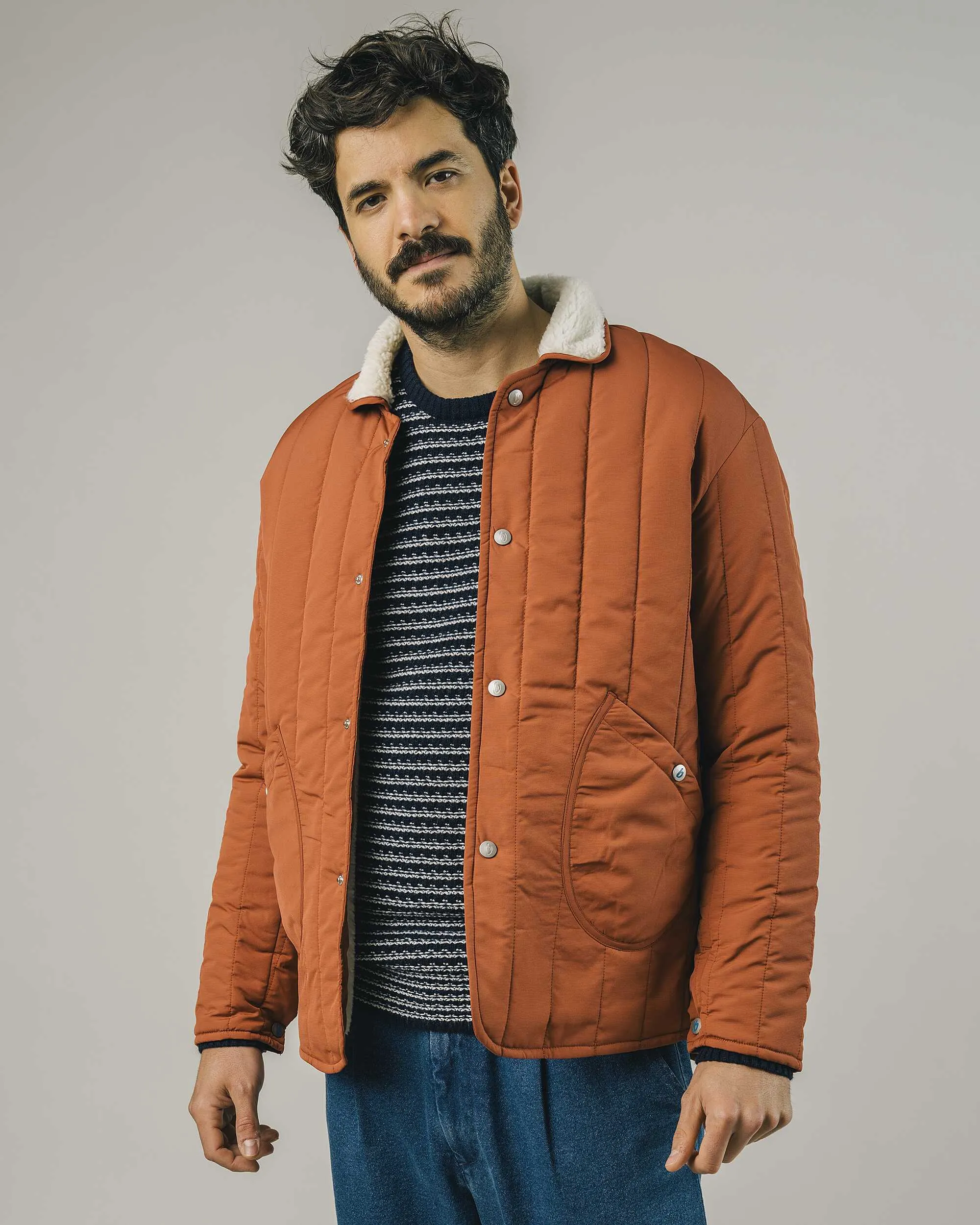 Padded Jacket Burnt Orange