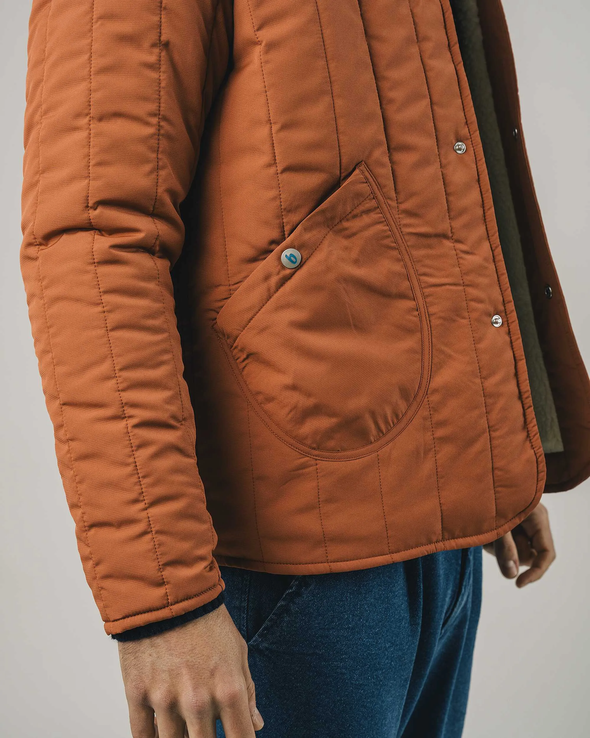Padded Jacket Burnt Orange