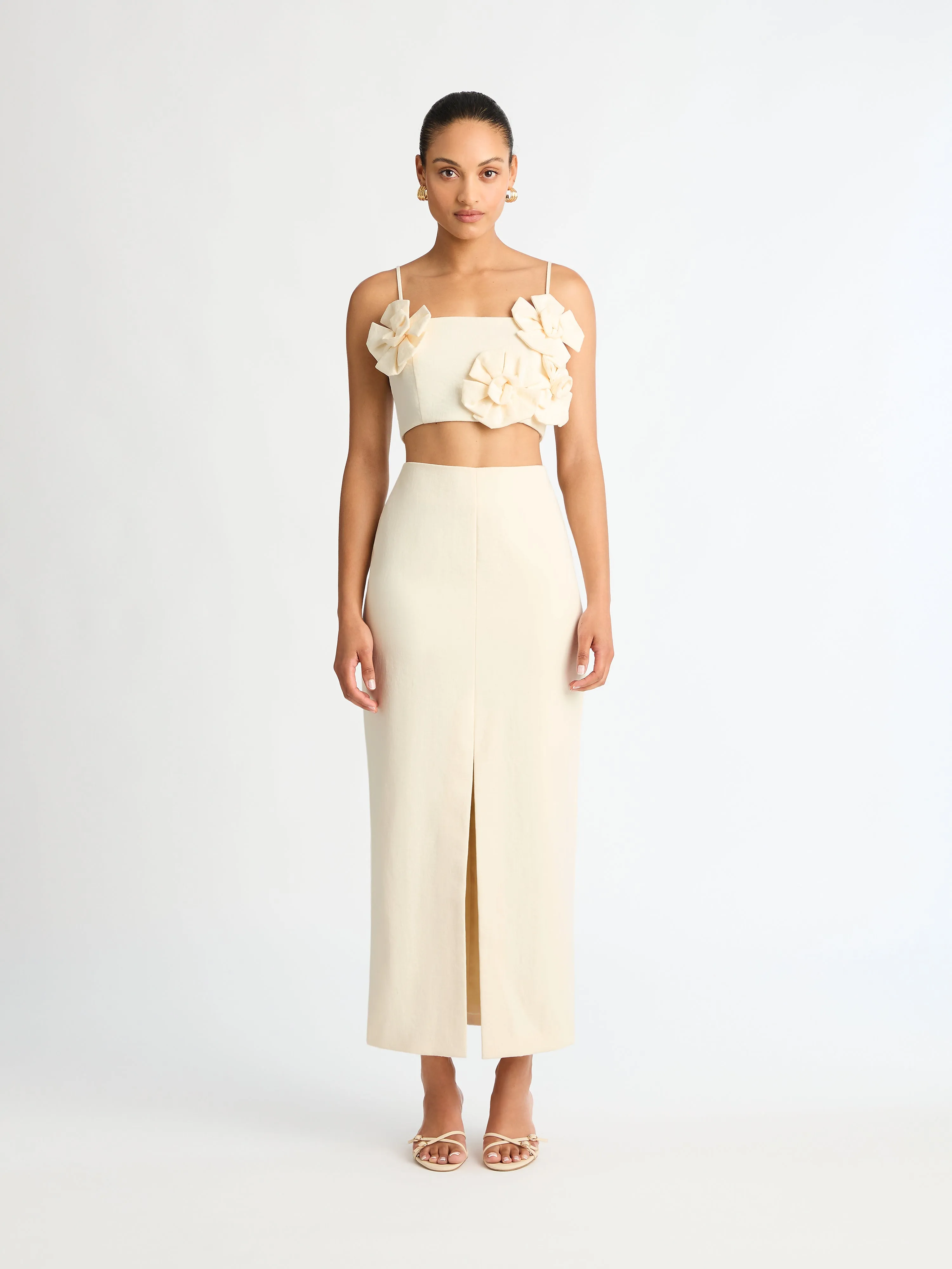 PROVENCE MIDI SKIRT