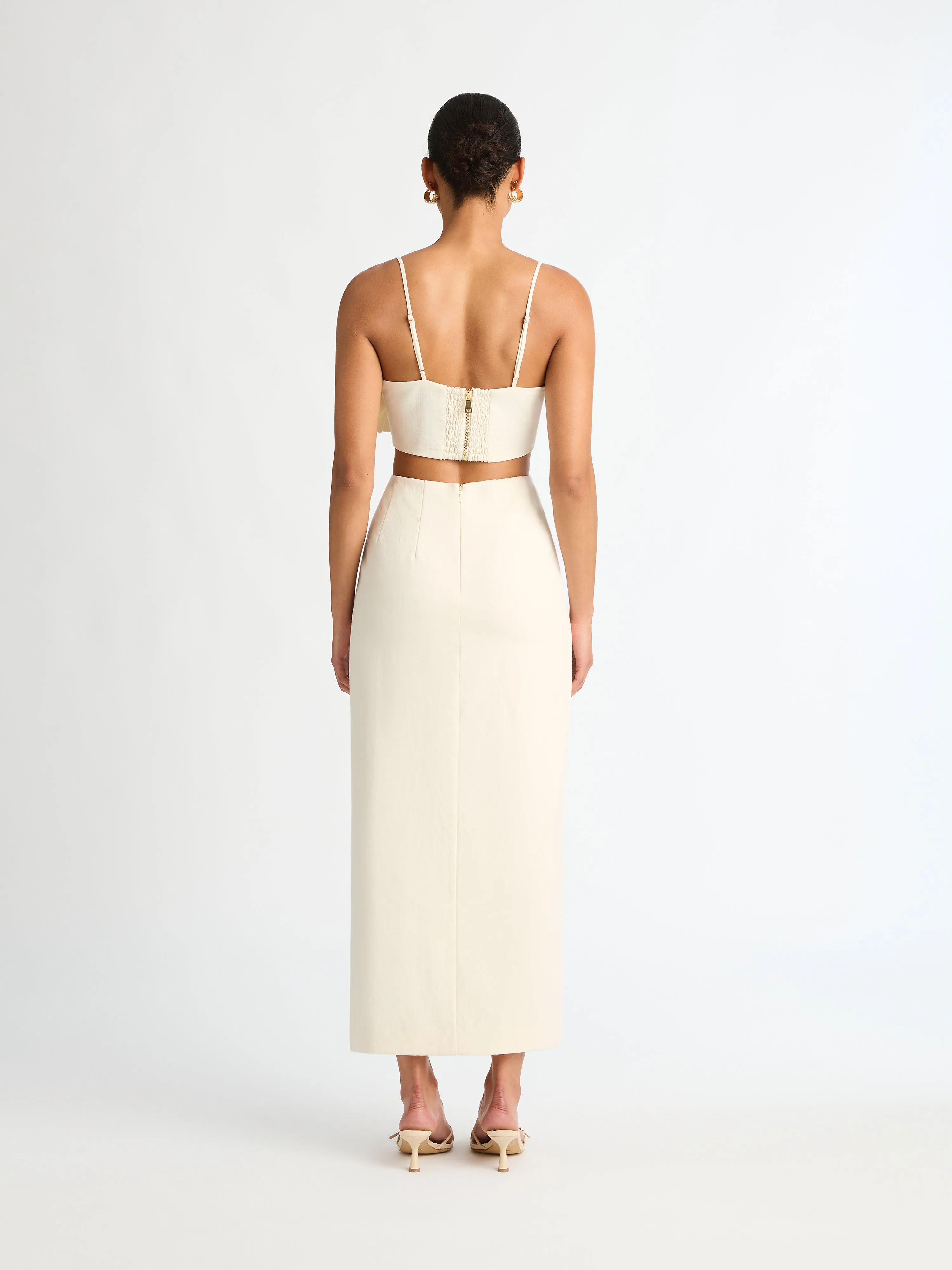 PROVENCE MIDI SKIRT