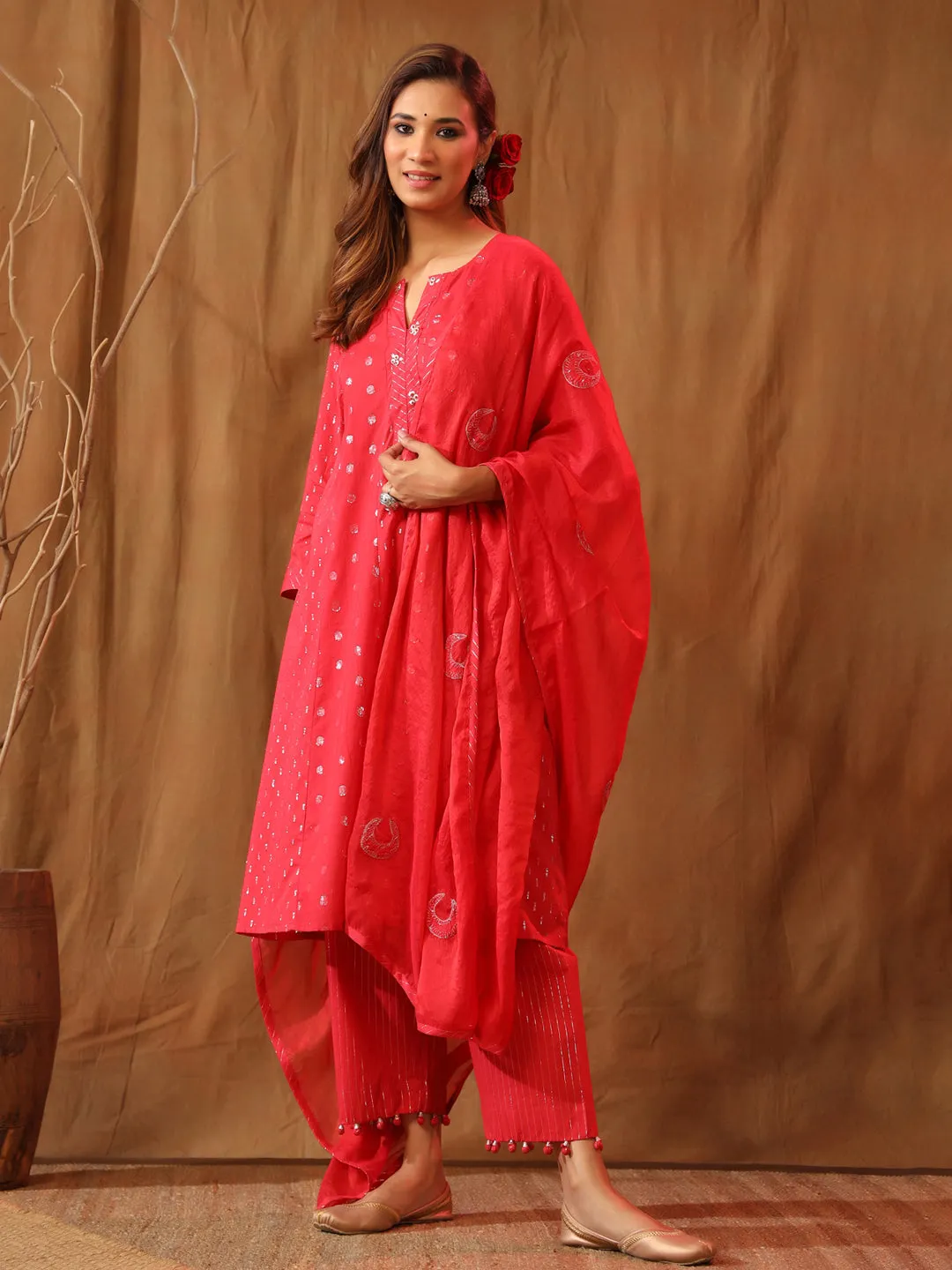 Purva Shimmery Potali Pant