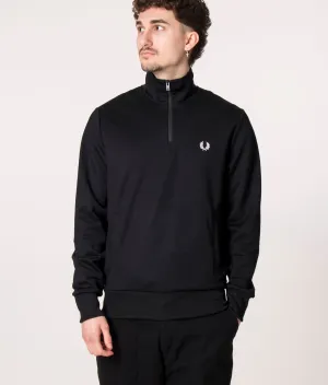 Quarter Zip Branded Collar Track Top