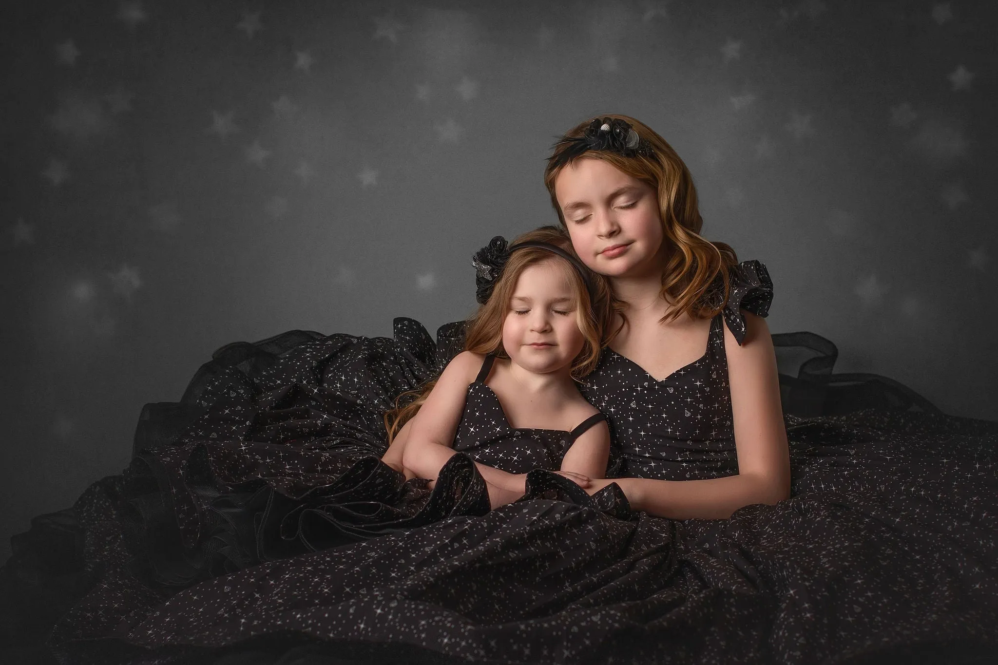 "Diamond Starlight" -  Floor long Length Dress Chiffon ( 6 Year - Petite 9 Year)